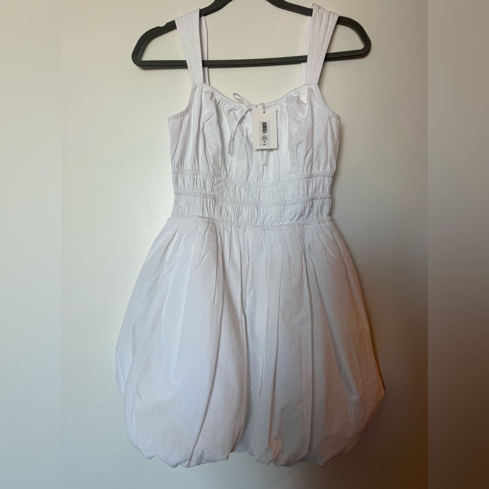 Aritzia Sunday Best Martine Poplin Bubble Dress NWT